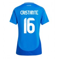 Italia Bryan Cristante #16 Hjemmedrakt Dame EM 2024 Kortermet
